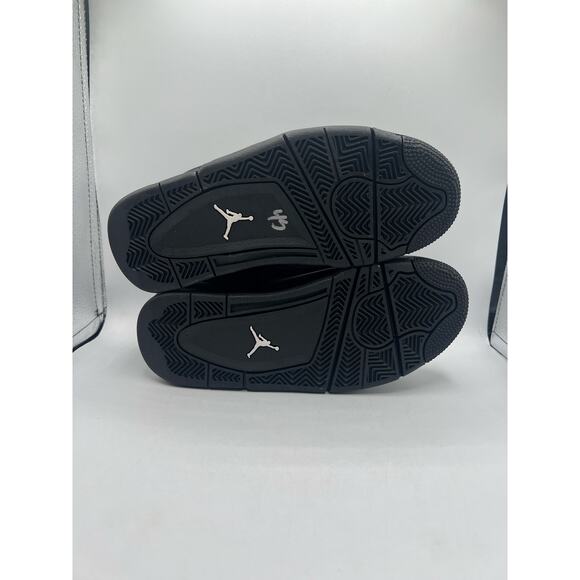 Air Jordan 4 RM GS “Black Cat” size 4.5y/6 womens - Picture 5 of 7